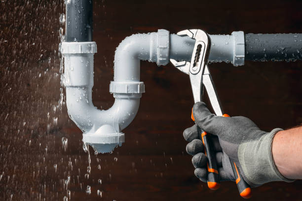 Professional Leak Detection technician working in Bargersville, IN